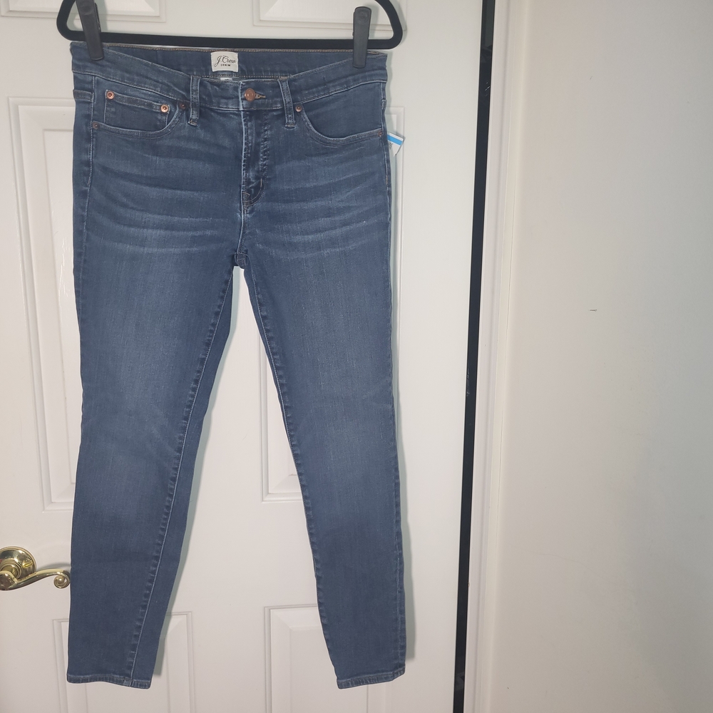 J. Crew Women's Classic Blue Skinny Jeans